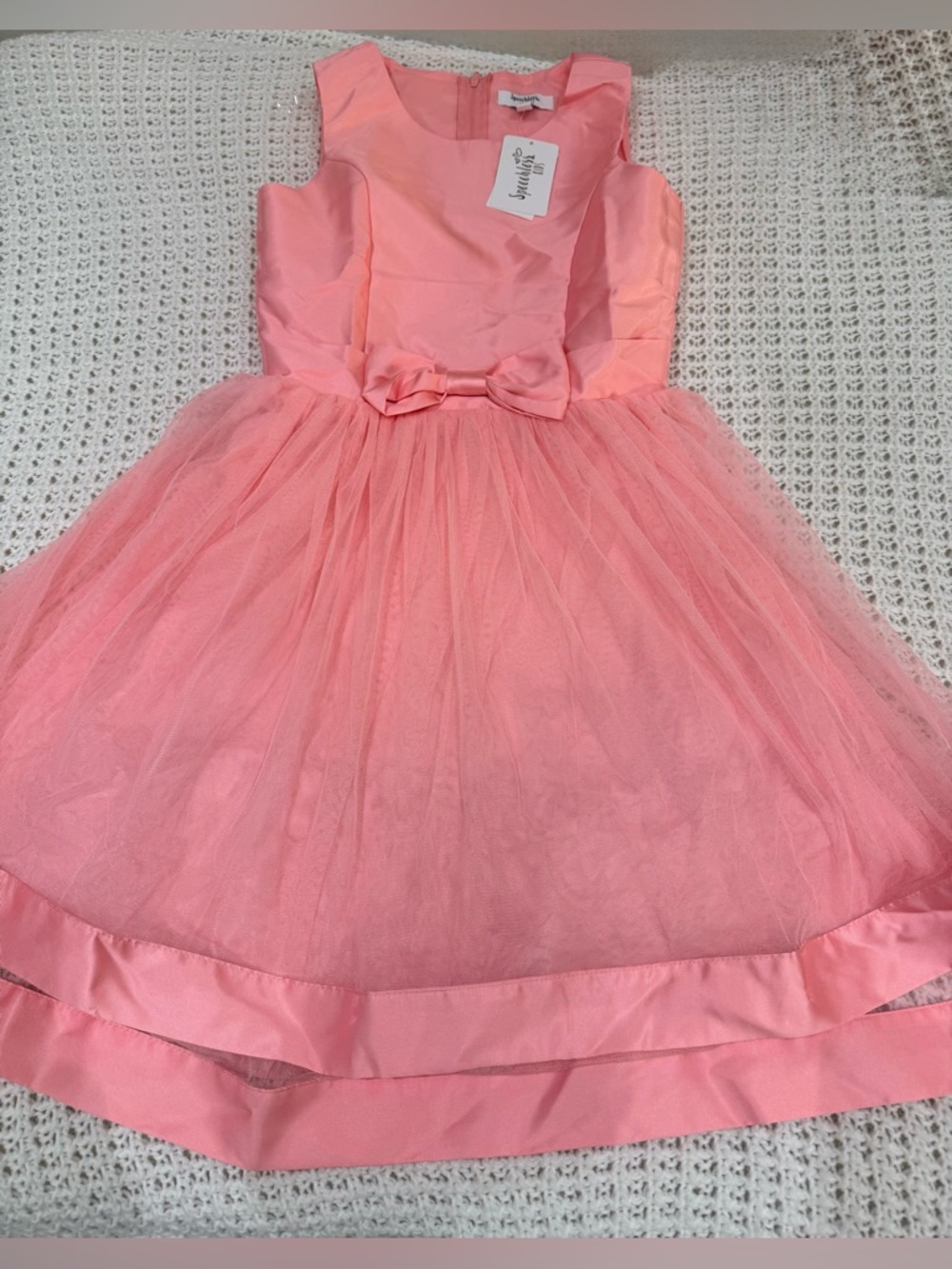 Speechless Big Kid Girls Sleeveless A-Line Dress in dark rose size 16. - Picture 2 of 6